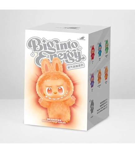 POP MART The Monsters Big into Energy Vinyl Plush Pendant